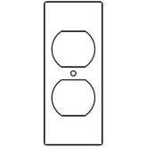 Legrand - Wiremold RFB119-SD RFB9 and RFB11 Series Duplex Receptacle Device Plates